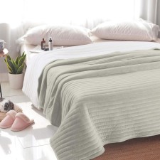 Liberty blanket, size 160x220 cm, gray color