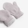 Mitten children's single -layer minku "plain", col. Gray, rr 15 (6-8 years)
