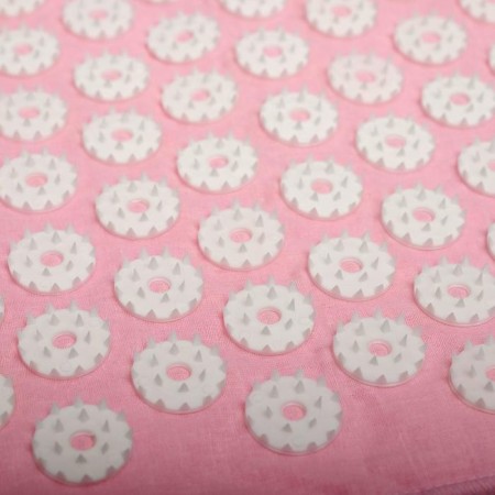 The needle -shaped "large rug", 242 thorns, pink, 41x60 cm-5