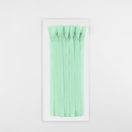 Lightning secret, No. 3, non -income, locking machine, 20 cm, mint color-2