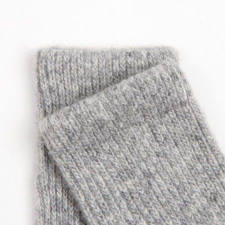 Nosk children from Mongolian wool, gray color, size 18-20 cm (5)-1