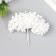 Flowers for decorating "cloud" white 1 bouquet = 12 colors 8 cm