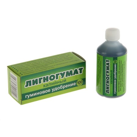 Fertilizer "Your Economy", "Lignogumat", potassium, bottle, 100 ml-1