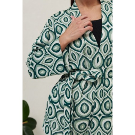 Female set: cardigan, pants, size 46-6