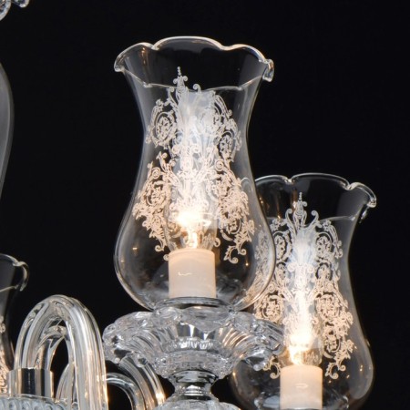 Ella chandelier, size 60x190x60 cm, 200W 5XE14 IP 20-8