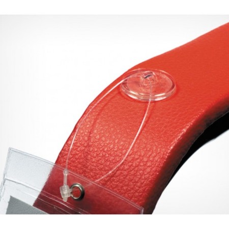 Plastic screed l = 14, the color is transparent (set 1000 pcs.)-2