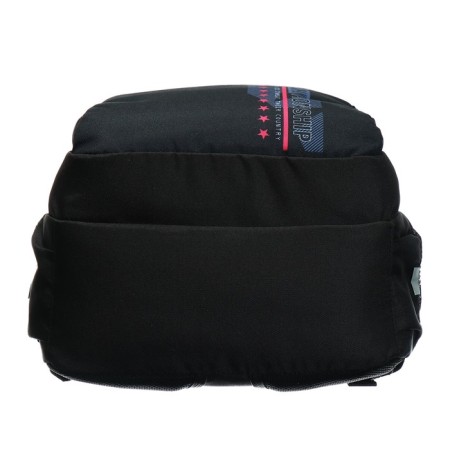 Youth backpack, 42 ​​x 31 x 13 cm, ergonomic back, Stavia "Champion", black-6