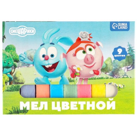 Small schools of schools 9 pushes "Smeshariki", rectangular-7