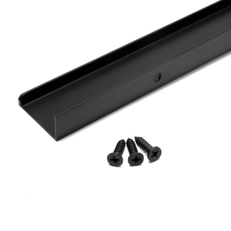 Profile handle Cappio RT001BL, l = 600 mm, m/o 480 mm, black color is black-5