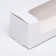 Confectionery packaging, white, 16 x 5 x 5 cm