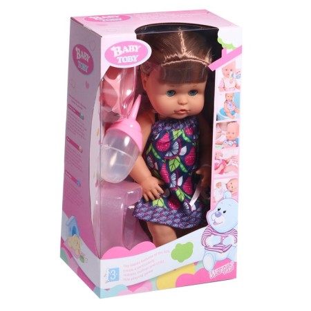 Pups functional "My baby" drinks, pisses, with accessories-9