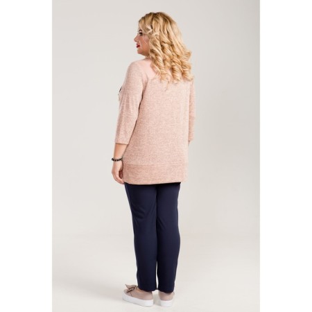 Female tunic, size 56, powder color-3