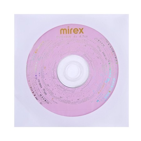Disk DVD+RW Mirex Brand, 4x, 4.7 GB, envelope, 1 pc-1