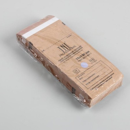 Crafts for sterilization, 75 × 150 mm, brown color-2