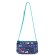 Bag Cross-Bodi claim, lightning department, blue-turquoise color 29x13x18.5cm