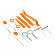 Tool for analyzing plastic in cars, set of 12 items