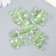 Busina Plastic for creativity "Bear" Green 3.1x3x1.5 cm