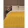 Texrepublic blanket, size 150x200 cm, ocher color