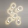 Wall lamp mantra mural, LED, 1440LM, 3000K, 260x40x430 mm, white color