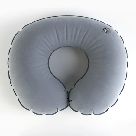 Pillow inflatable "mountains", gray color-4