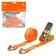 Cargo fastening belt with a ratchet 1 t, 4.5 m AS-T-42