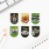 Magnetic bookmarks, 6 pcs "23.02"