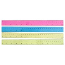 Plastic line Calligrata 30 cm, mix