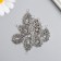 Decor for creativity Metal "Spider on the Web" silver 3.4x2 cm