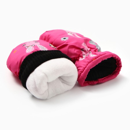 Mittens Winter Children's Minaku, col. Pink, 18cm-2