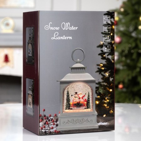 LED figure “New Year's Adventures”, 21x13.3x8.1 cm, music, aah3, USB, glow warm white-6