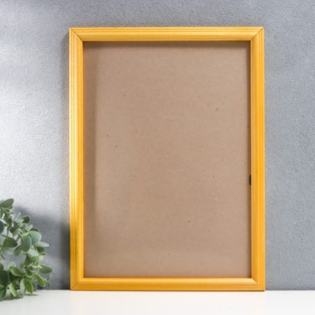 Photo frame wood 25x35 cm, pine (plastic screen)