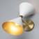 Sconces "Murano" 2he27 40W white-gold 16x26x40 cm