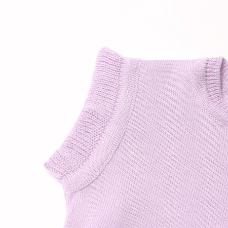 Combine Knitted Minaku, height 92-98, lavender color-6