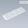 Tencil of border plastic "Geometric ornament" 40x12 cm