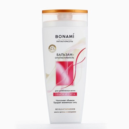 Hair balm with agrane oil and macadamia, volume and strength, 250 ml, bonami-1