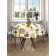 The tablecloth “Fragrant pineapple”, round, Saten, d = 150 cm