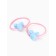 Hair gum, set 2 pcs, cold heart