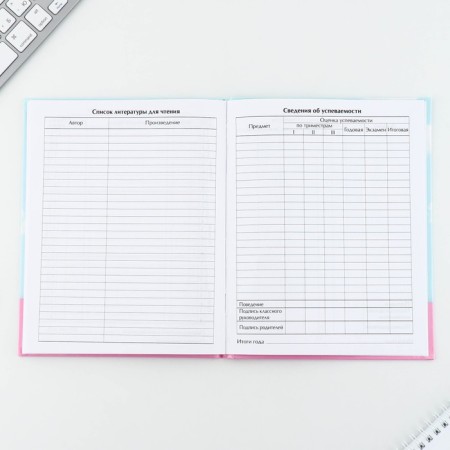 School Diary 1-11 Grade Universal “September 1: Kitik”, solid cover 7BC, glossy lamination, 40 sheets-5