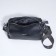 Bag Cross-Bodi with a zipper, black color