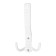 Hook furniture tundra TKT001, three -rod, white