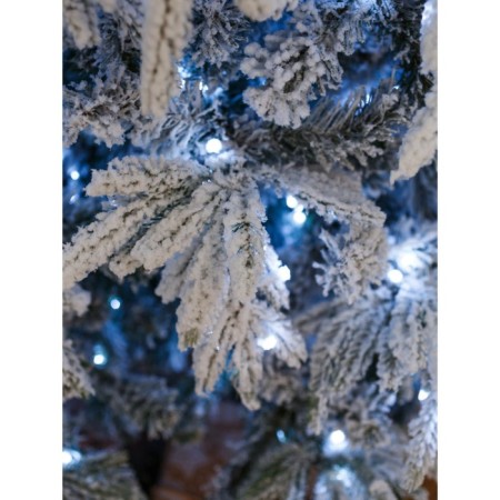 Artificial spruce Green Trees "Forest", premium, snowy, with lighting, 180 cm-8