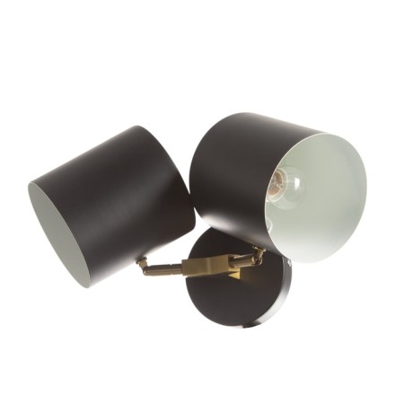 Sconces "Azurit" 2he27 40w Black 11x12x36cm-5
