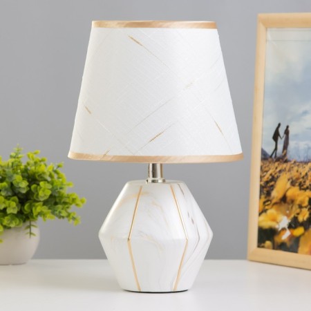 Highway Lamp "Amandin" E14 40W White-gold-zoloto 23x23x35 cm Risalux