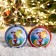 New Year's ball "Tales" 8 cm, mix