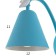 Sconces "Deer" 1ke27 40W Blue 22x12x34.5 cm