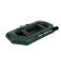 Yugana S 240 ND boat, inflatable bottom, olive color