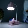 Robot table lamp LED 5W USB AKB Pink 11.8x7.8x31 cm Risalux