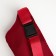 Lightning waist bag, 2 outer pockets, red color