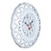 Watching clock, interior "Adagio", silent, d-30 cm