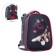 School backpack 38 x 30 x 16 cm, ergonomic back, stavia "cat is always right", gray